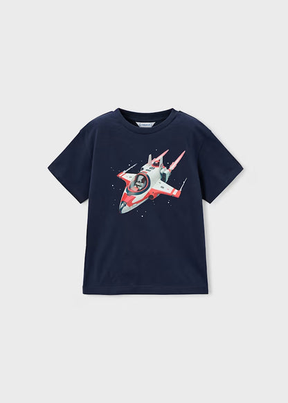 T-shirt con navicella spaziale art.3067-76 MAYORAL