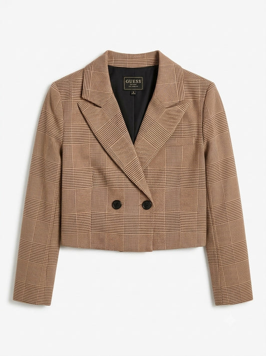 Giacca corta a quadri  J6BN02 W4082-L13F GUESS