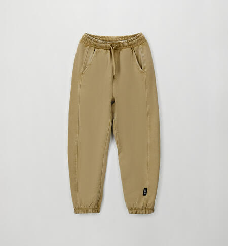Pantaloni felpati con elastico art.4.H782-414 I DO