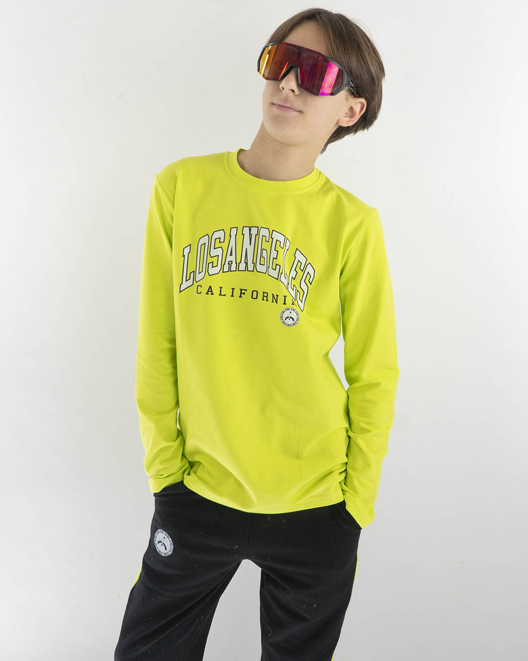T-shirt manica lunga Los Angeles FKM