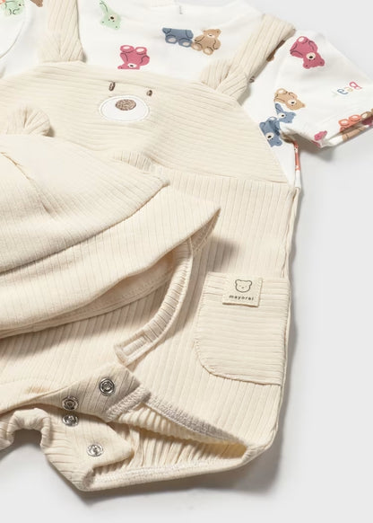 Tutina finta salopette con cappello MAYORAL