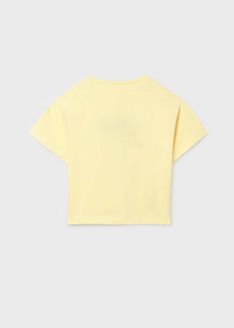 T-shirt in cotone con limoni art.6009-93 MAYORAL