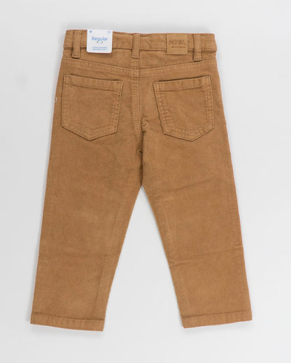 Pantaloni  regular fit in velluto rigato MAYORAL