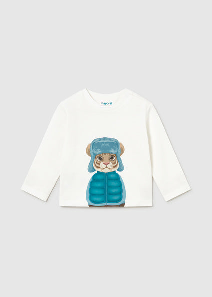 T-shirt con tigre con giaccone art.2.015-18MAYORAL