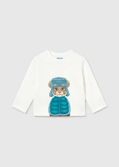 T-shirt con tigre con giaccone art.2.015-18MAYORAL