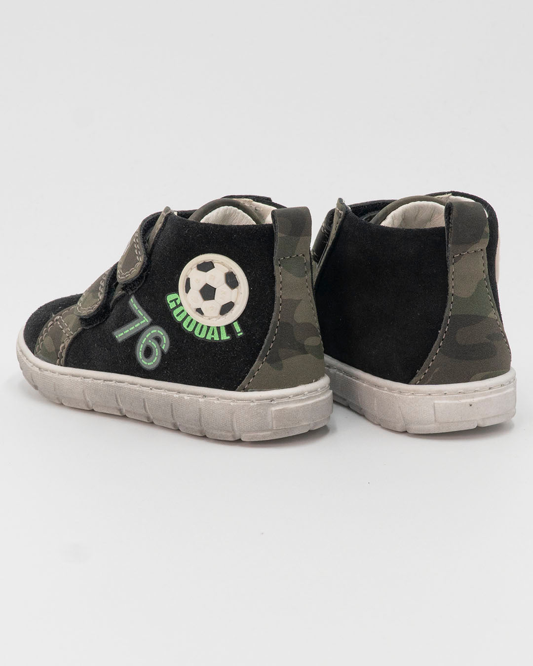 Scarpe scamosciate con inserti mimetici PRIMIGI