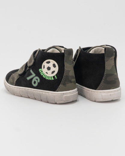 Scarpe scamosciate con inserti mimetici PRIMIGI