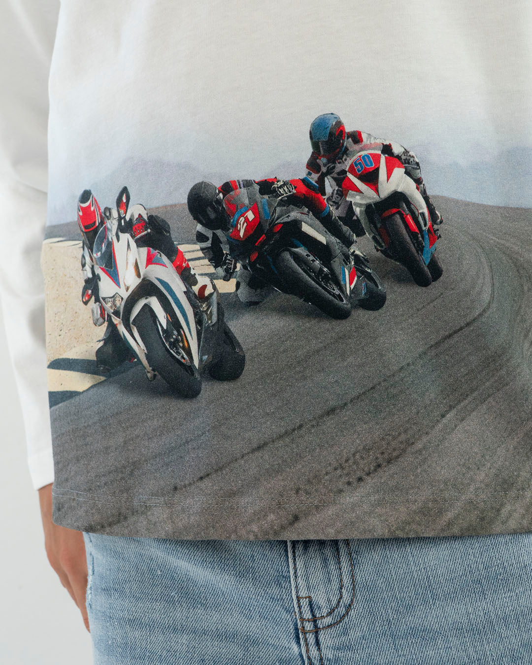 T-shirt manica lunga con motociclisti MAYORAL