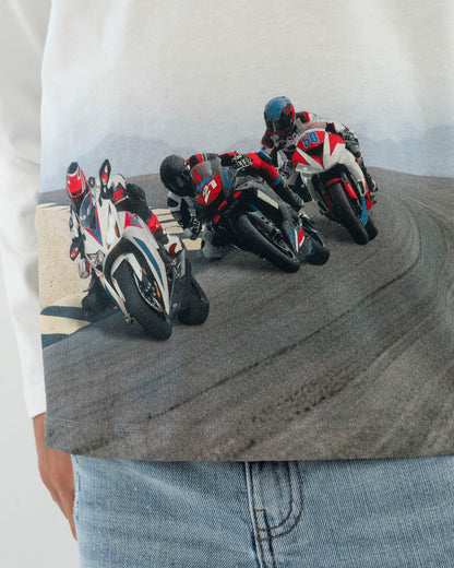 T-shirt manica lunga con motociclisti MAYORAL