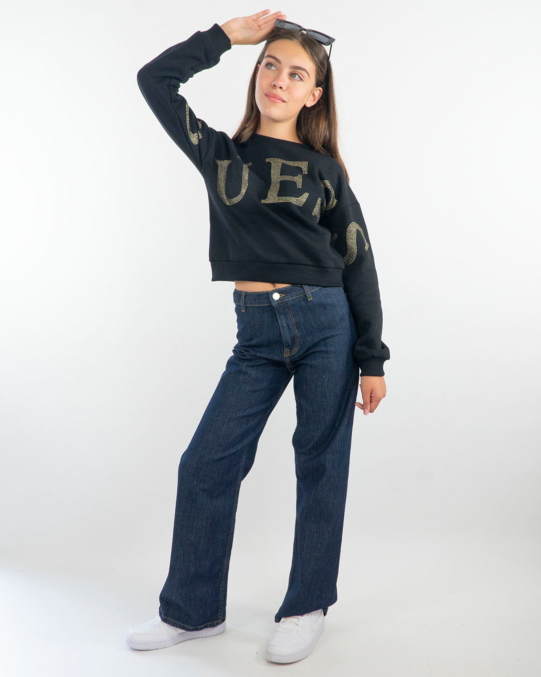 Jeans a gamba larga GUESS