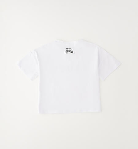 T-shirt corta con scritta Pause I DO