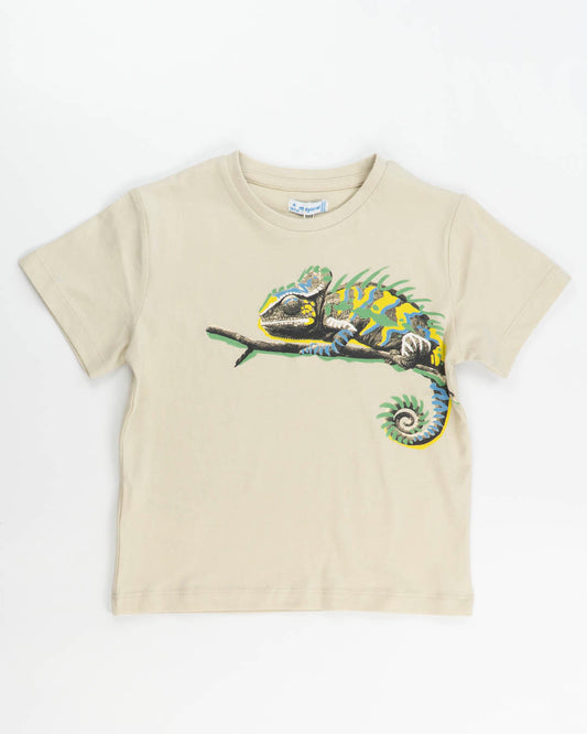 T-shirt manica corta con camaleonte MAYORAL