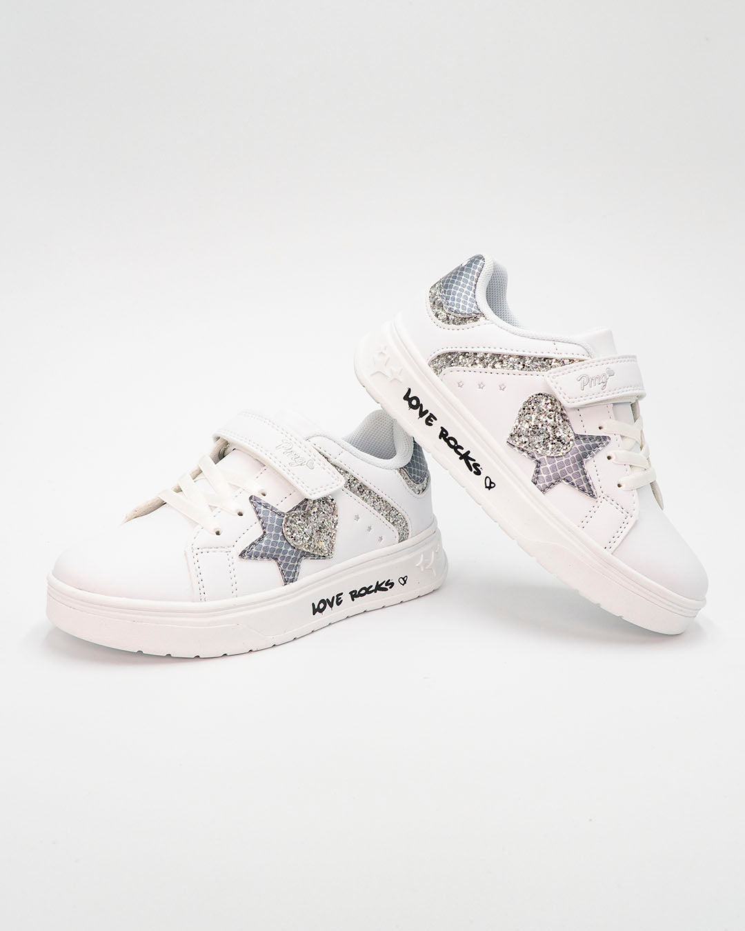 Scarpe con cuore glitter e stella PRIMIGI