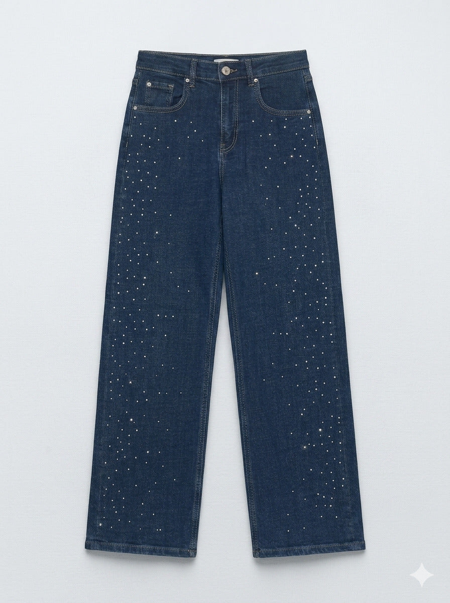 Jeans con strass J6RA03D52Z0- FULS GUESS