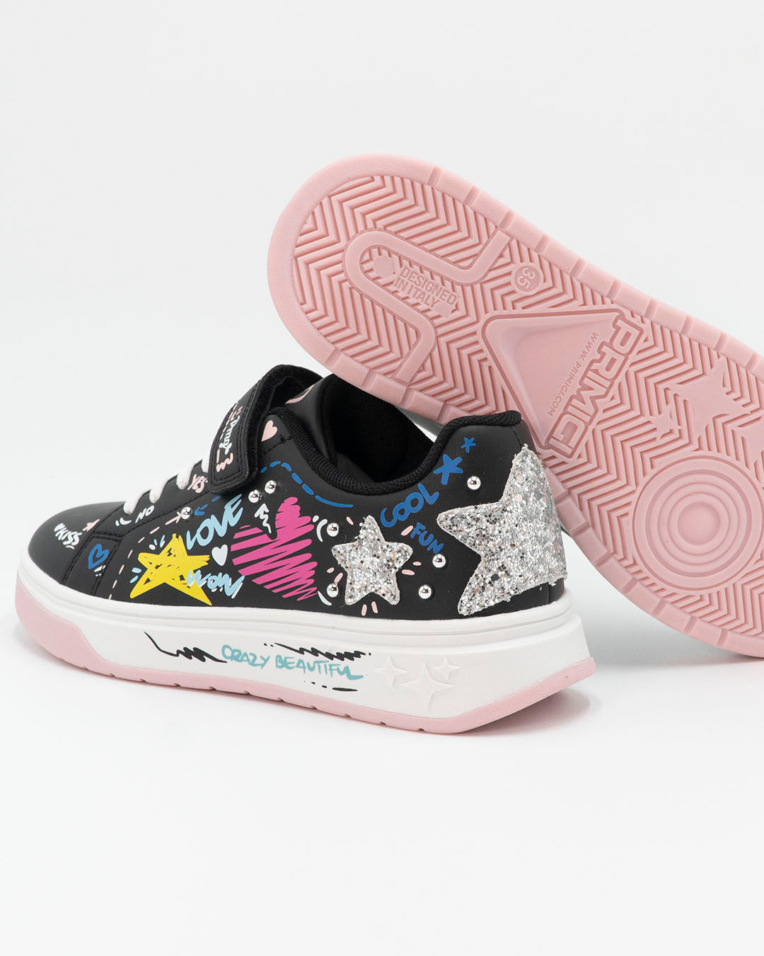Scarpa a fantasia con stelle glitterate PRIMIGI