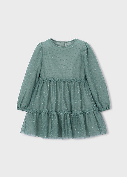 Abito in tulle ricamato art.4.924-032 MAYORAL
