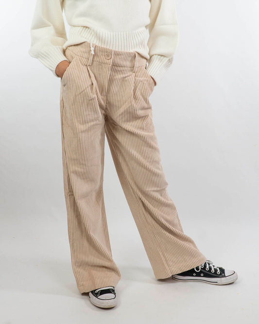 Pantaloni in velluto a coste con pences I DO