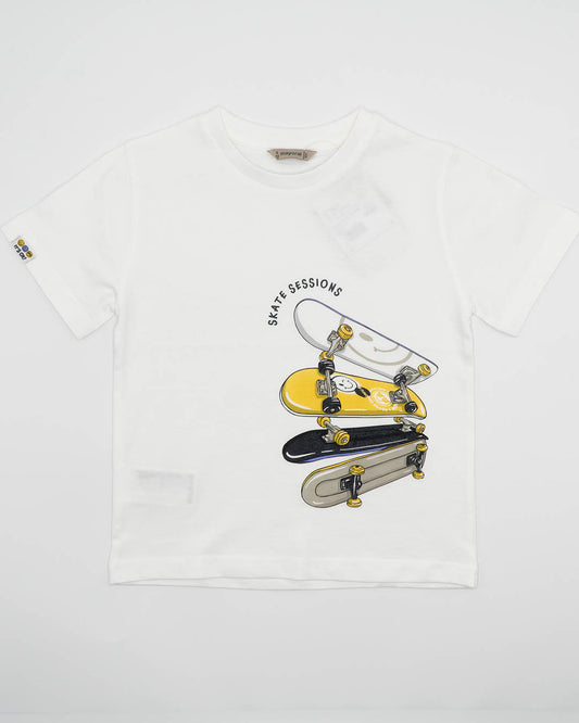 T-shirt manica corta skate