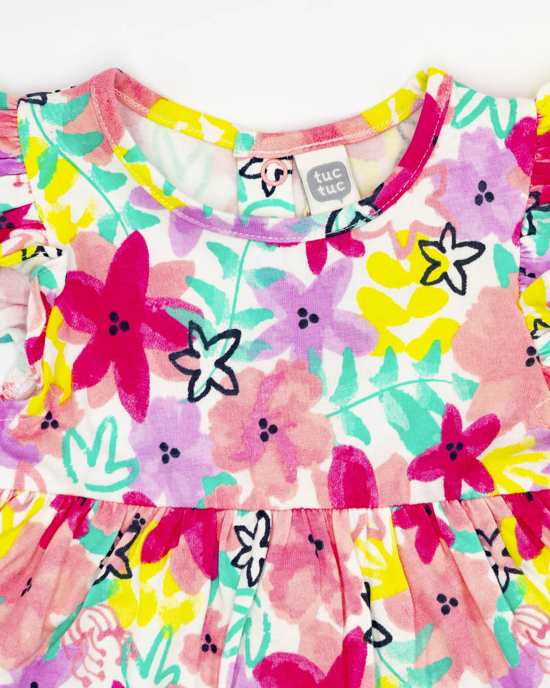 Abito smanicato+culotte