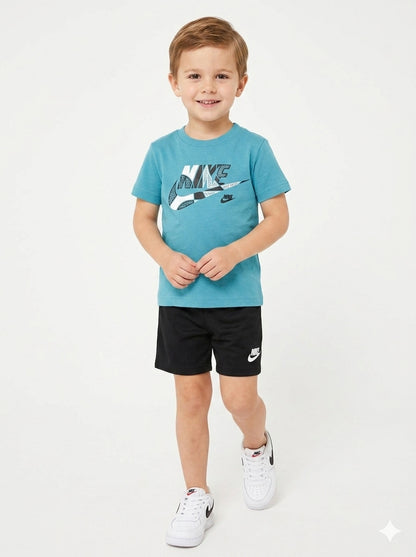 Completo 2 pezzi con logo traslucido NIKE