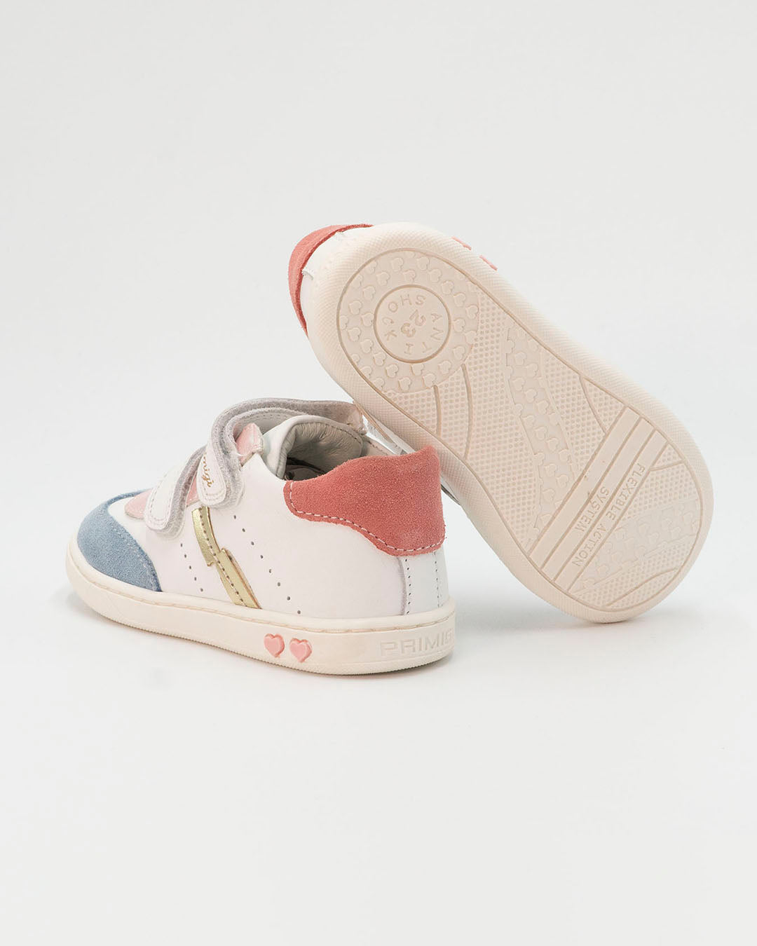 Scarpa con inserti colorati e strappi PRIMIGI