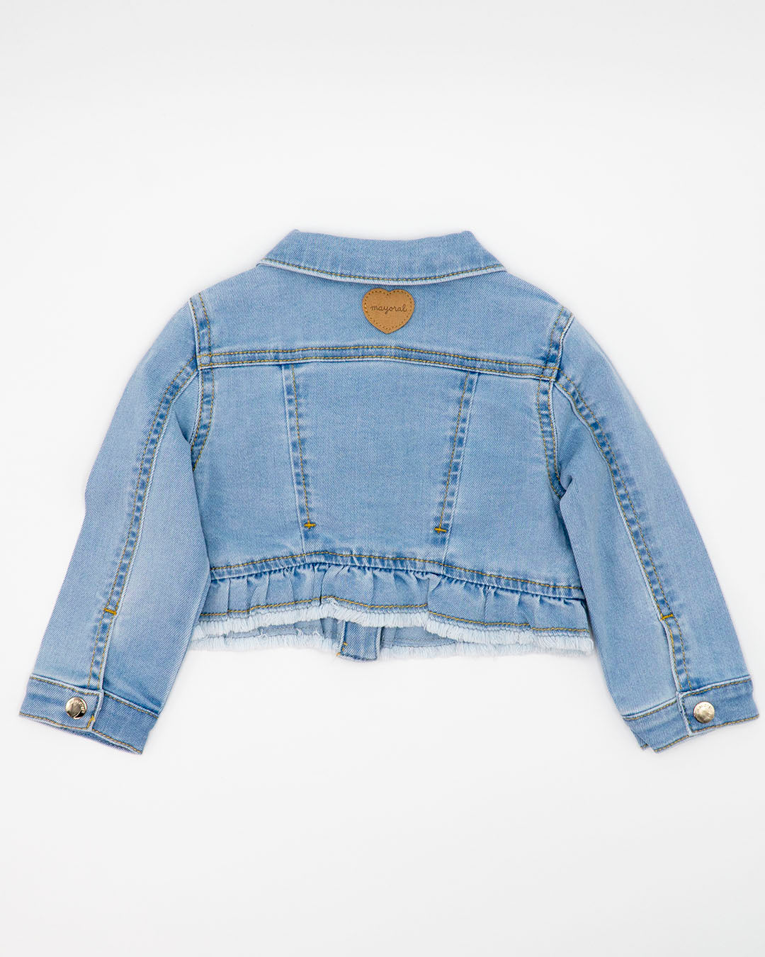 Giubbotto jeans con bordi sfrangiati MAYORAL