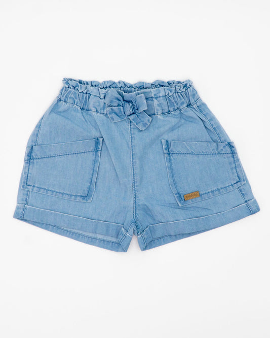 Short in jeans con fiocco MAYORAL