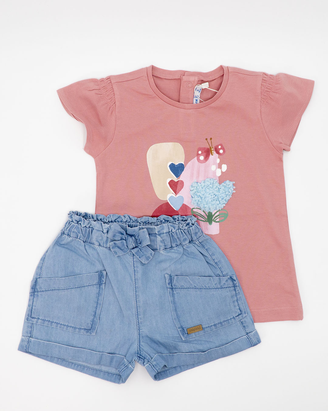 Short in jeans con fiocco MAYORAL