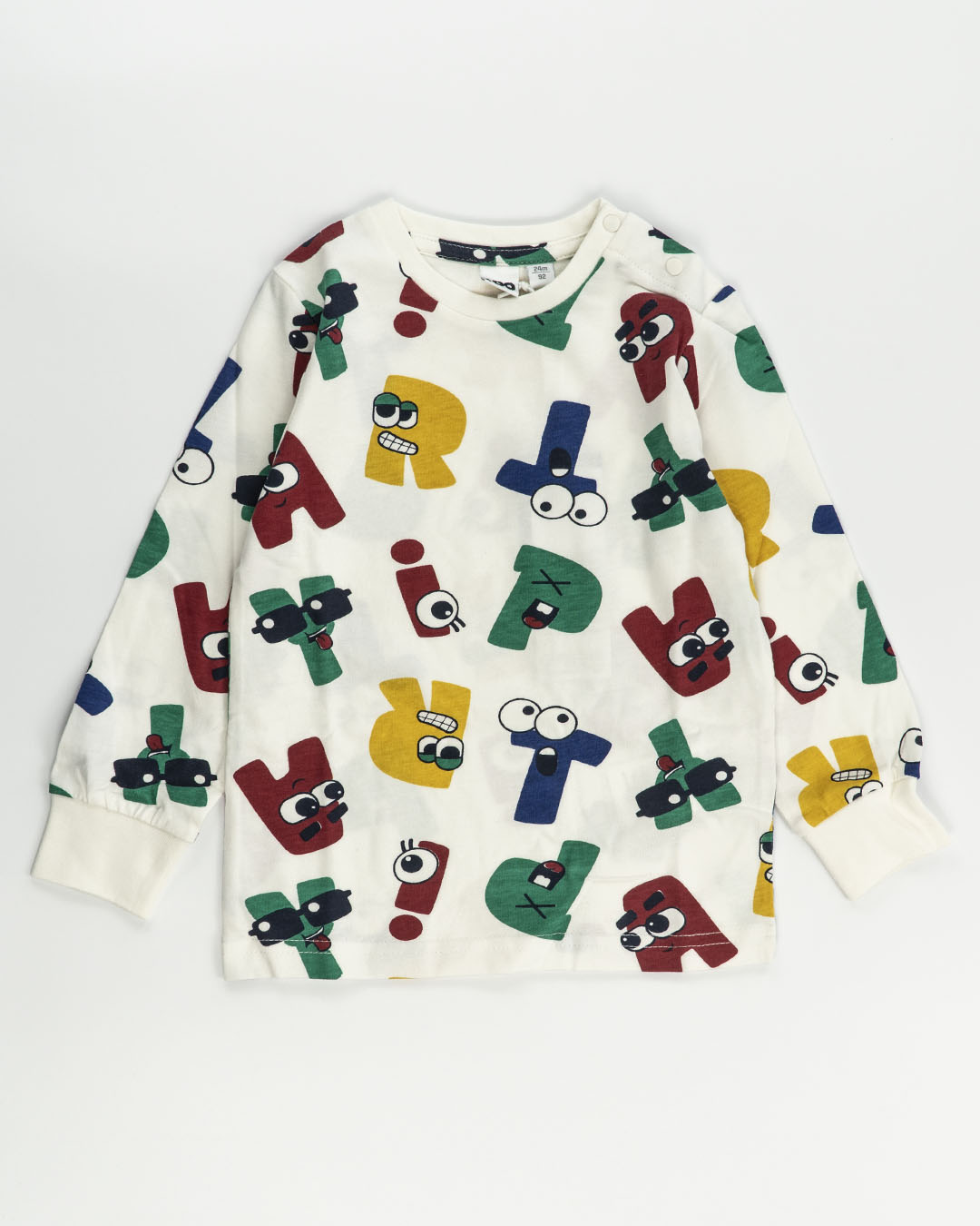 T-shirt manica lunga con letterine I DO