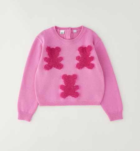 Maglione con orsetti in pelo art.4.H320-2415 I DO