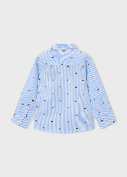 Camicia rigata con cagnolini art.4.146-011 MAYORAL