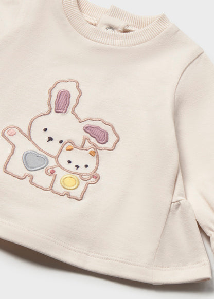 T-shirt con animaletti art.2.083-074/1 MAYORAL