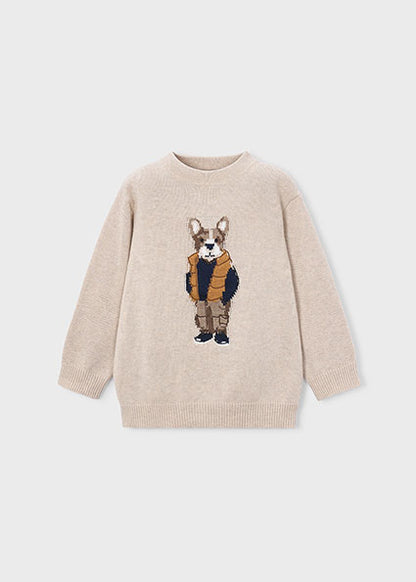 Maglione con cane art.4306-19 MAYORAL