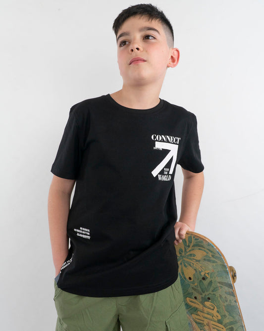 T-shirt manica corta con freccia I DO