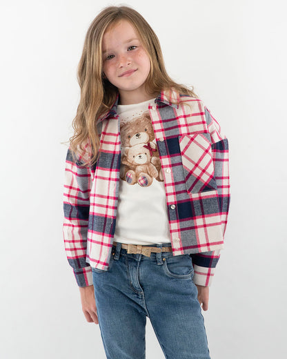 Camicia felpata scozzese  I DO