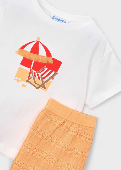 Completo con short in pizzo art.3231-77 MAYORAL