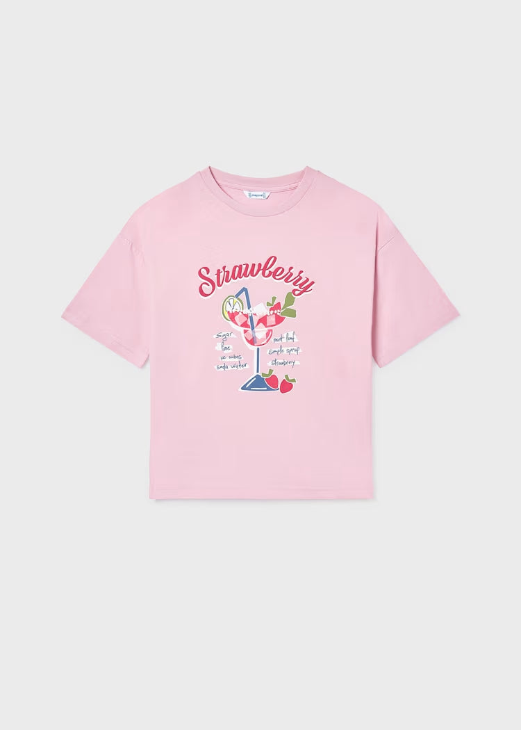 T-shirt con cocktail art.6011-15 MAYORAL