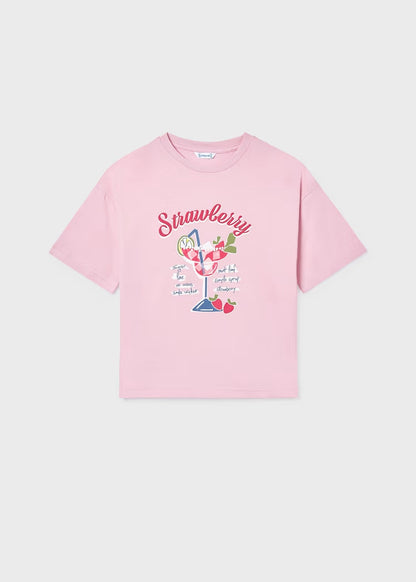 T-shirt con cocktail art.6011-15 MAYORAL