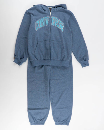 Tuta 2 pz. a peso medio effetto melange CONVERSE