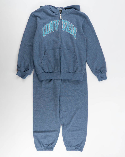 Tuta 2 pz. a peso medio effetto melange CONVERSE