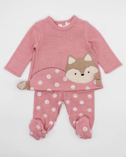 Completo 2 pz. con volpe rigata MAYORAL