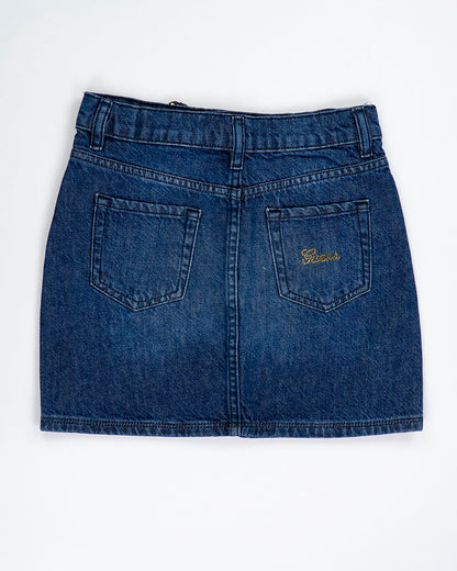 Gonna in jeans con strass