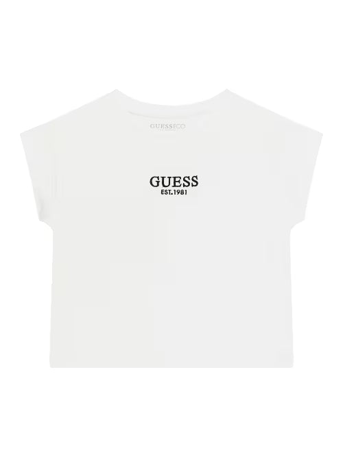 T-shirt con logo ricamato J4BI34J1314-G011 GUESS