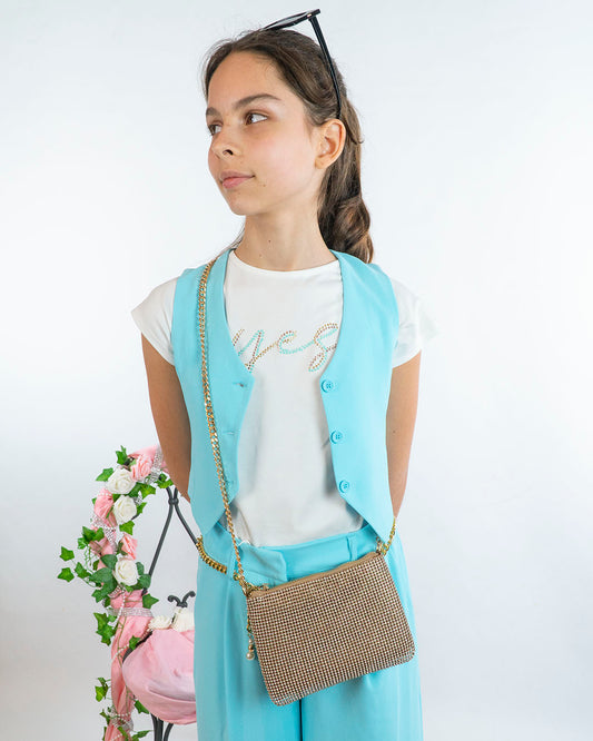 Gilet in tessuto foderato I DO