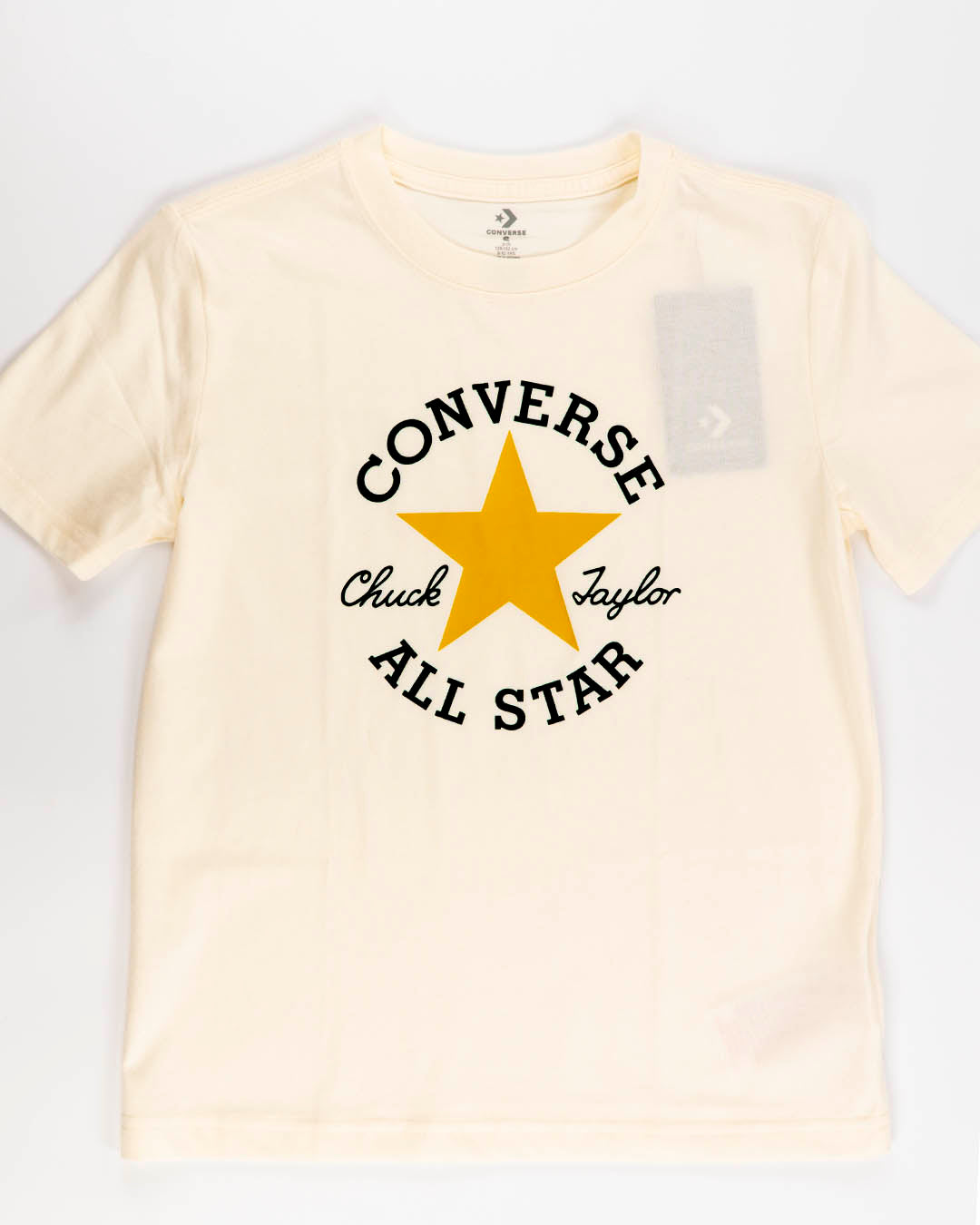 T-shirt manica corta con stella ocra CONVERSE
