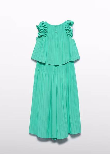 Completo 2 pz. plissettato con rouges ABEL & LULA