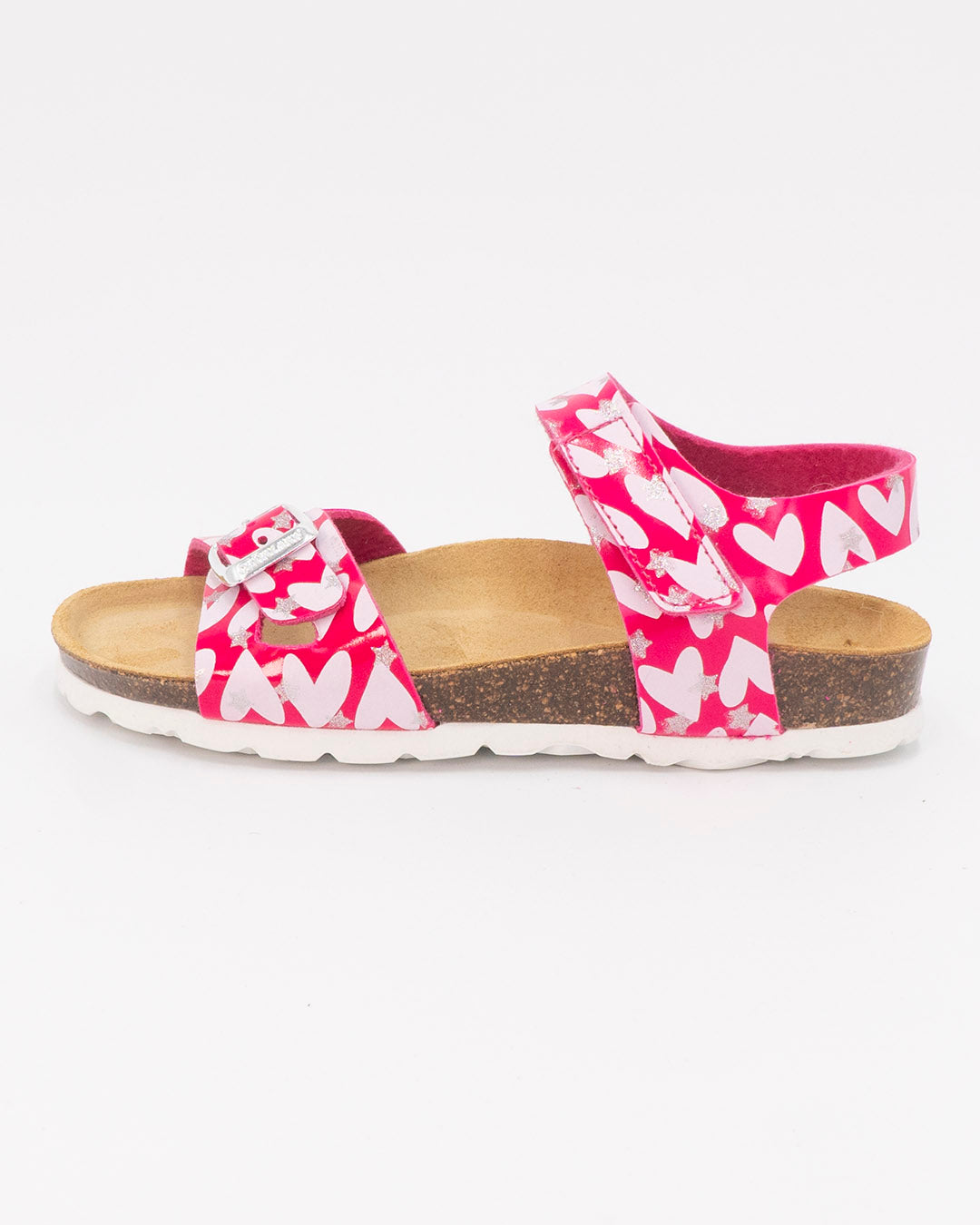 Sandali con cuori e strappo GRUNLAND