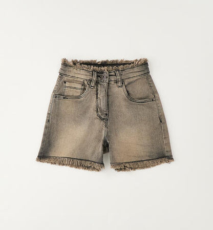 Jeans corto sfrangiato art.4G850-7919 I DO