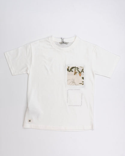 T-shirt manica corta con taschino