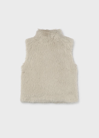 Gilet smanicato in pelo art.7.305-094 MAYORAL
